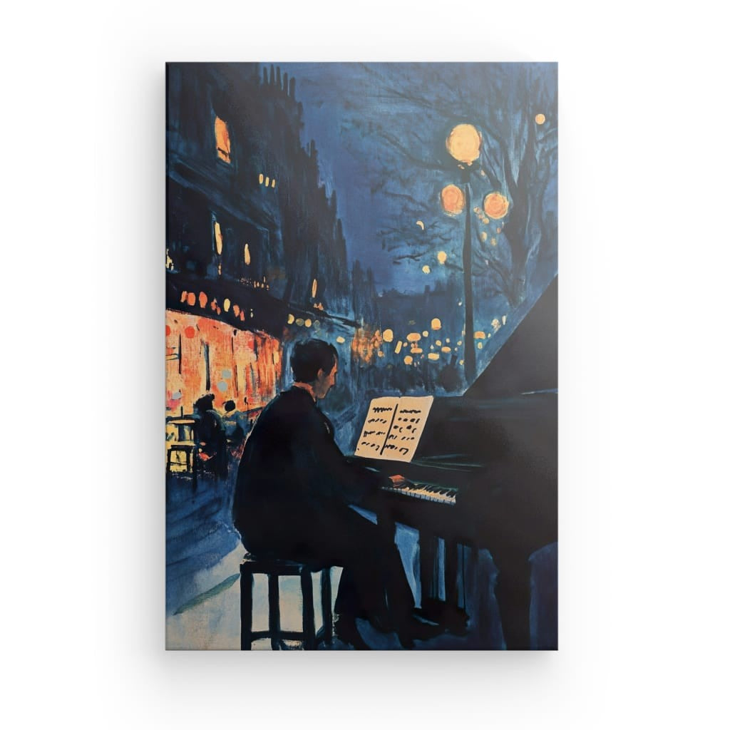 Tableau Piano Sérénade Nocturne