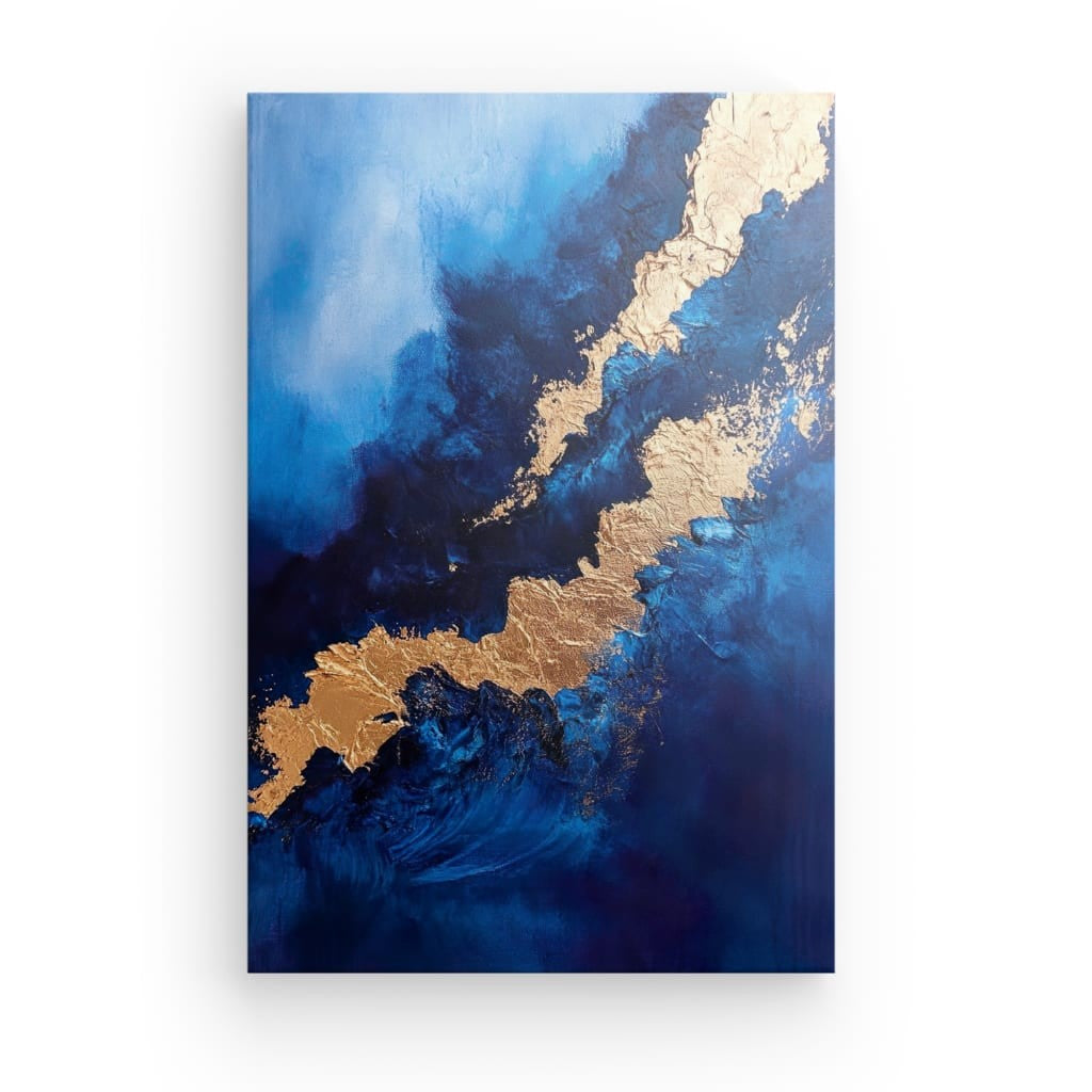 Tableau Bleu Rivière d'Or