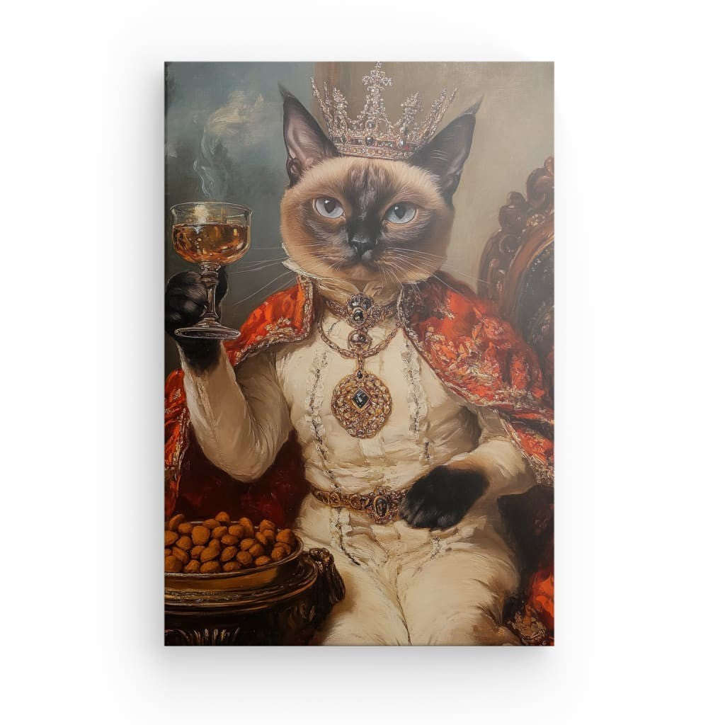 Tableau Chat Reine