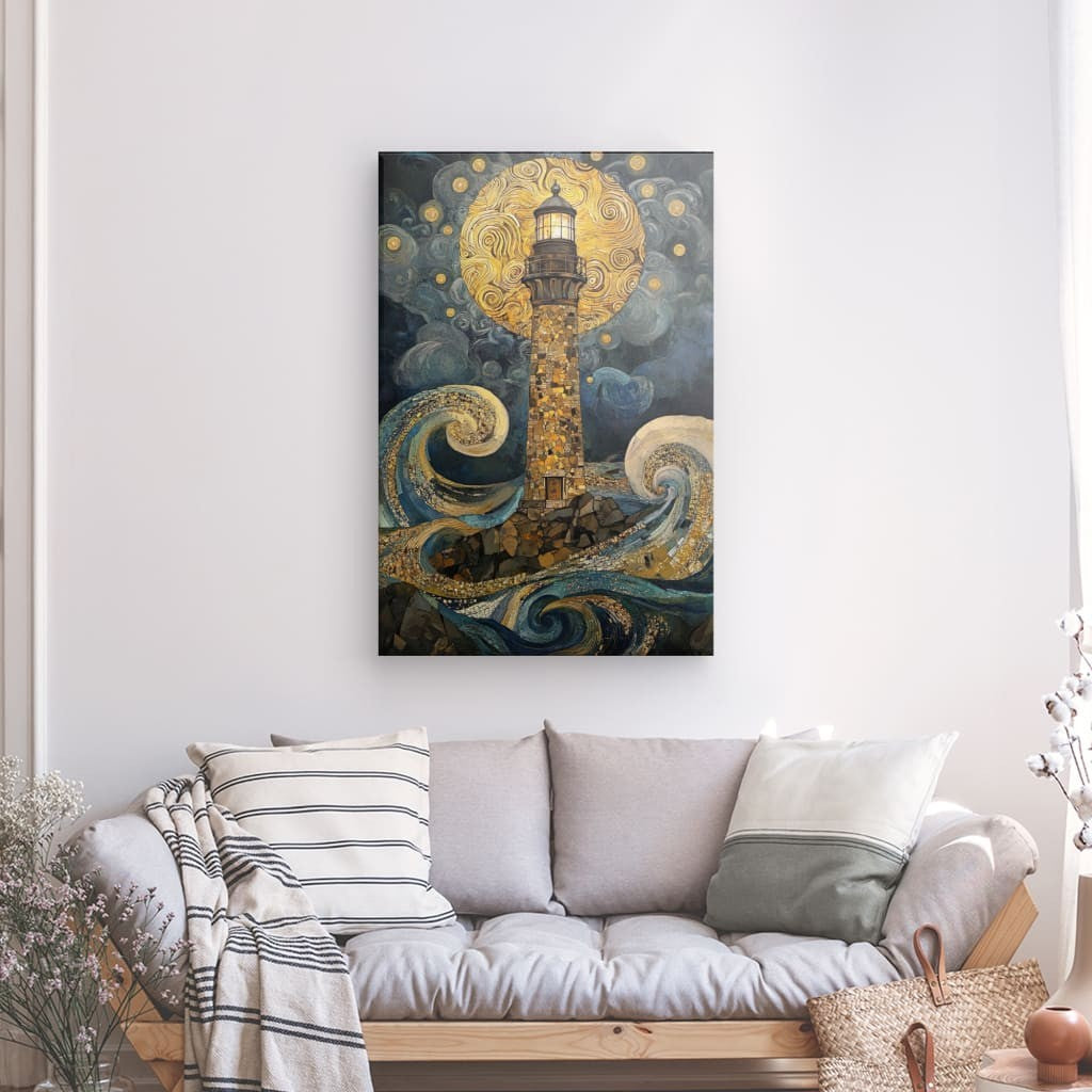 Tableau de Phare en Mer