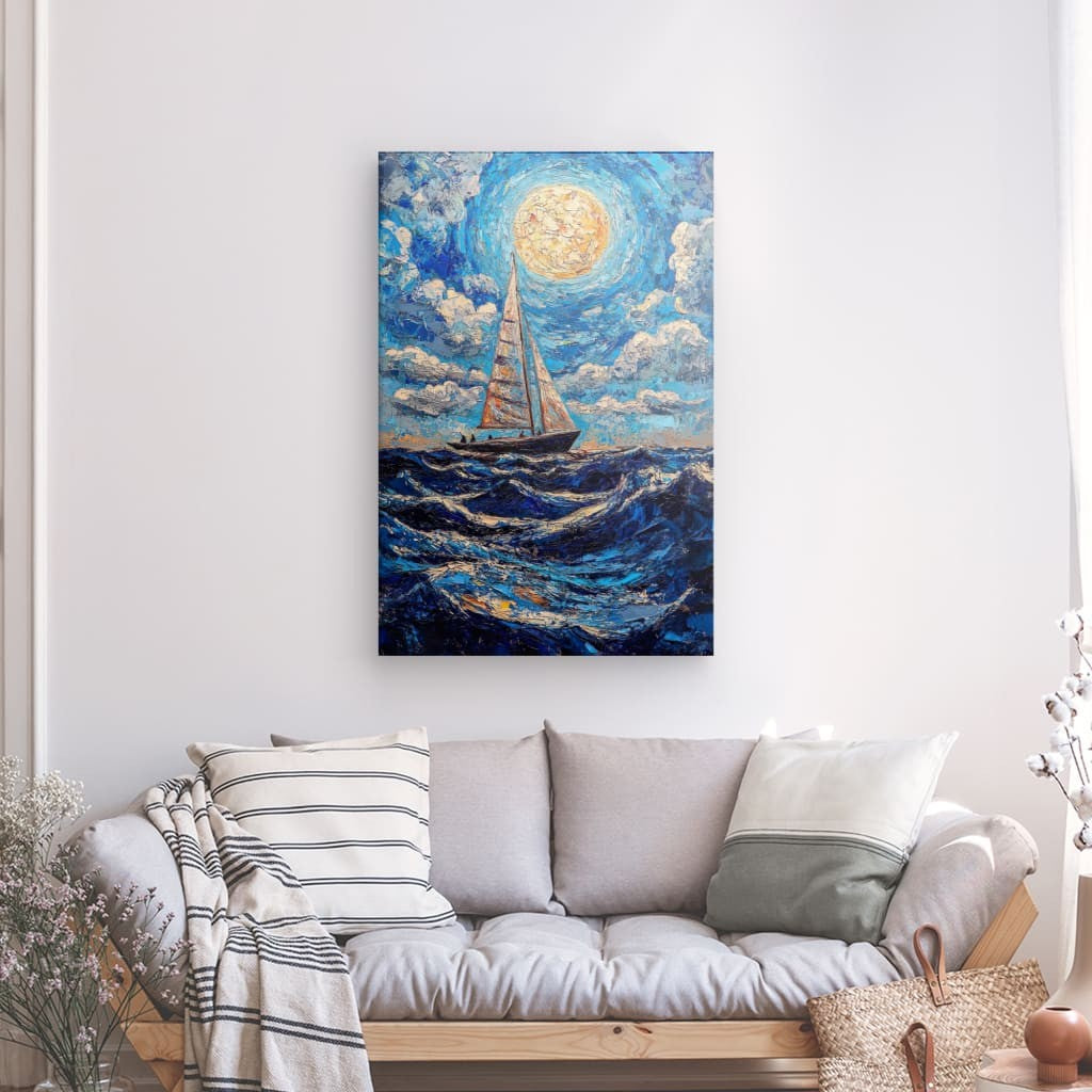 Tableau Bateau Mer