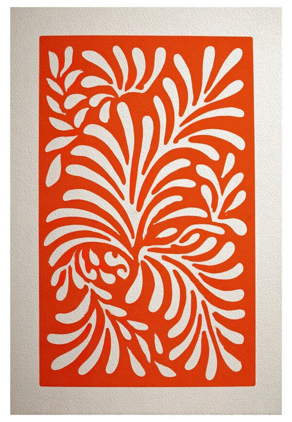 Tableau Bohème Orange