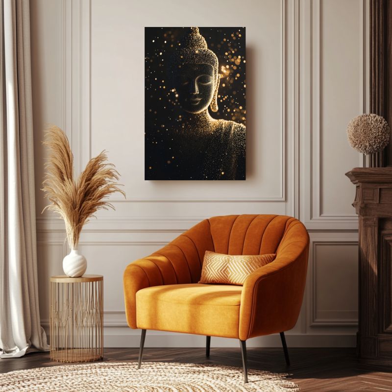 Tableau_Bouddha_relief_deco