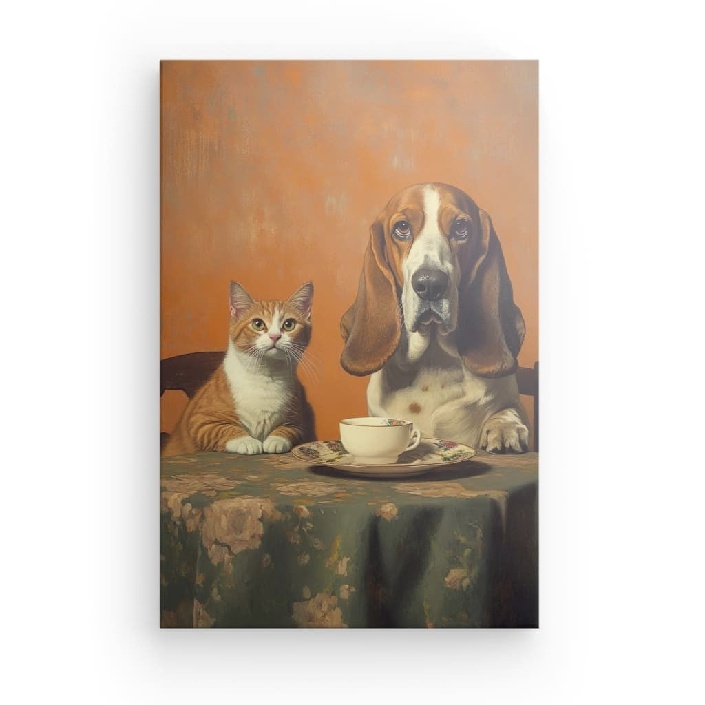 Tableau Chat et Chien