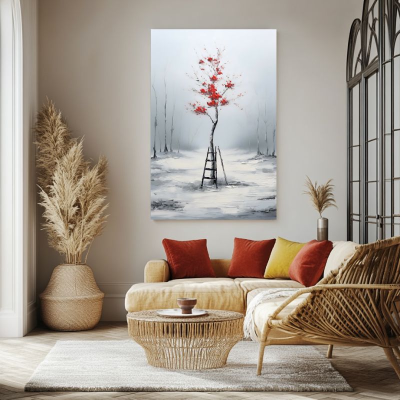 Tableau Contemporain Arbre