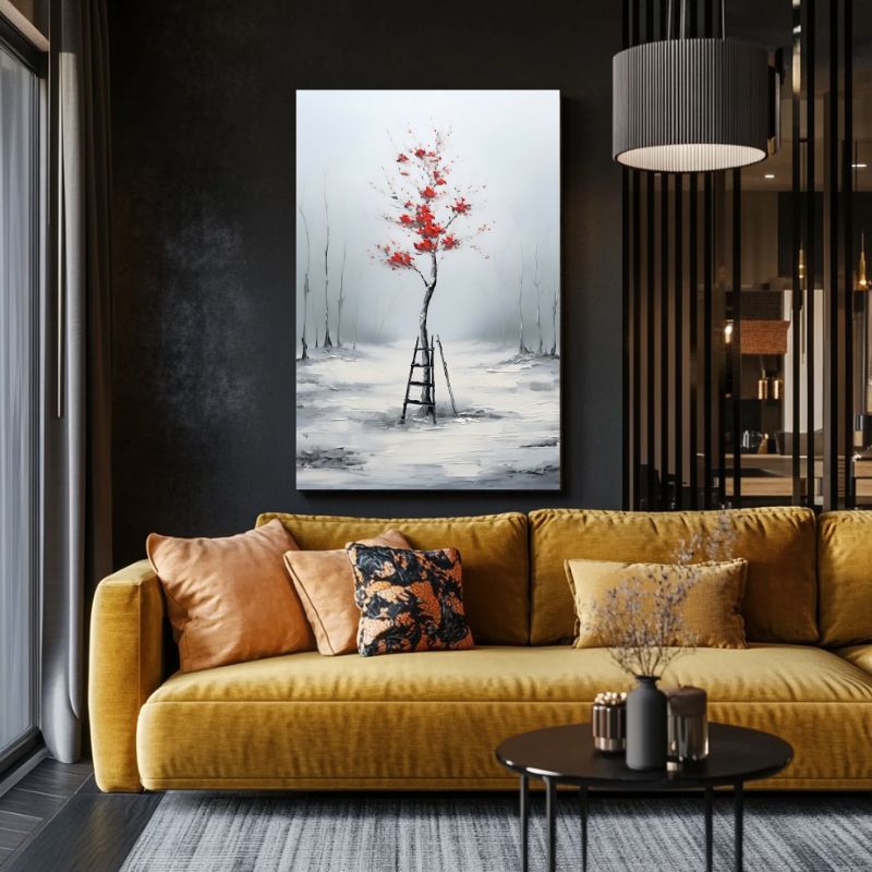 Tableau Contemporain Arbre