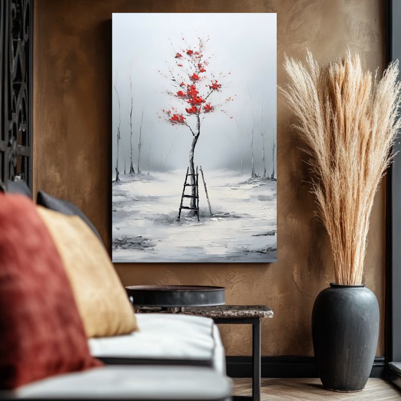 Tableau Contemporain Arbre