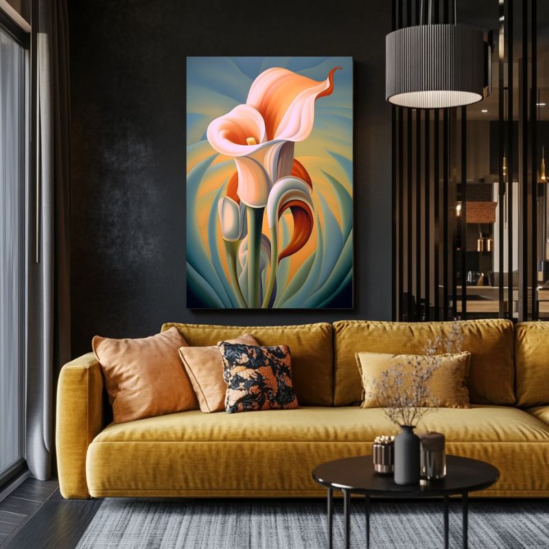 Tableau Fleurs Arum