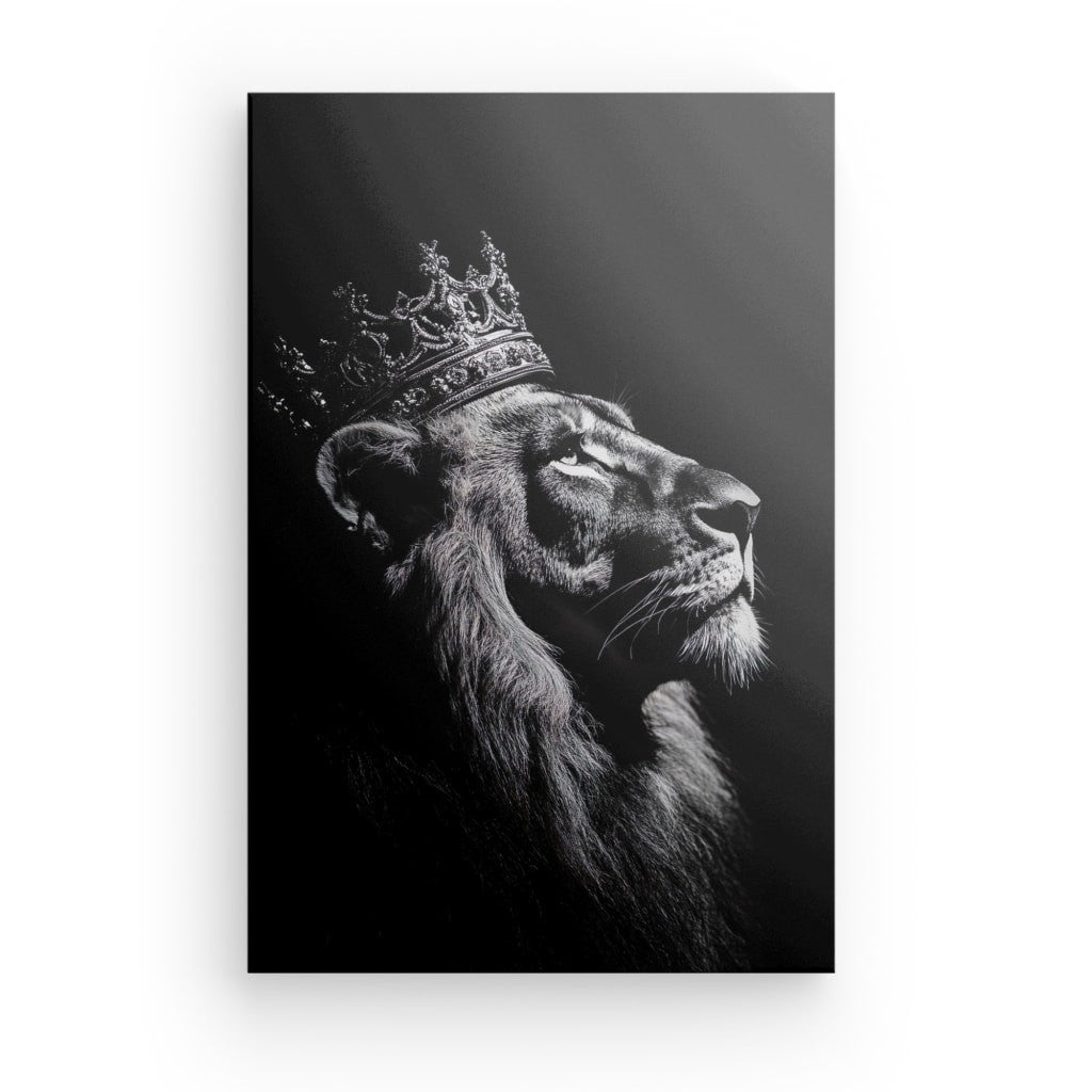 Tableau Lion Couronne