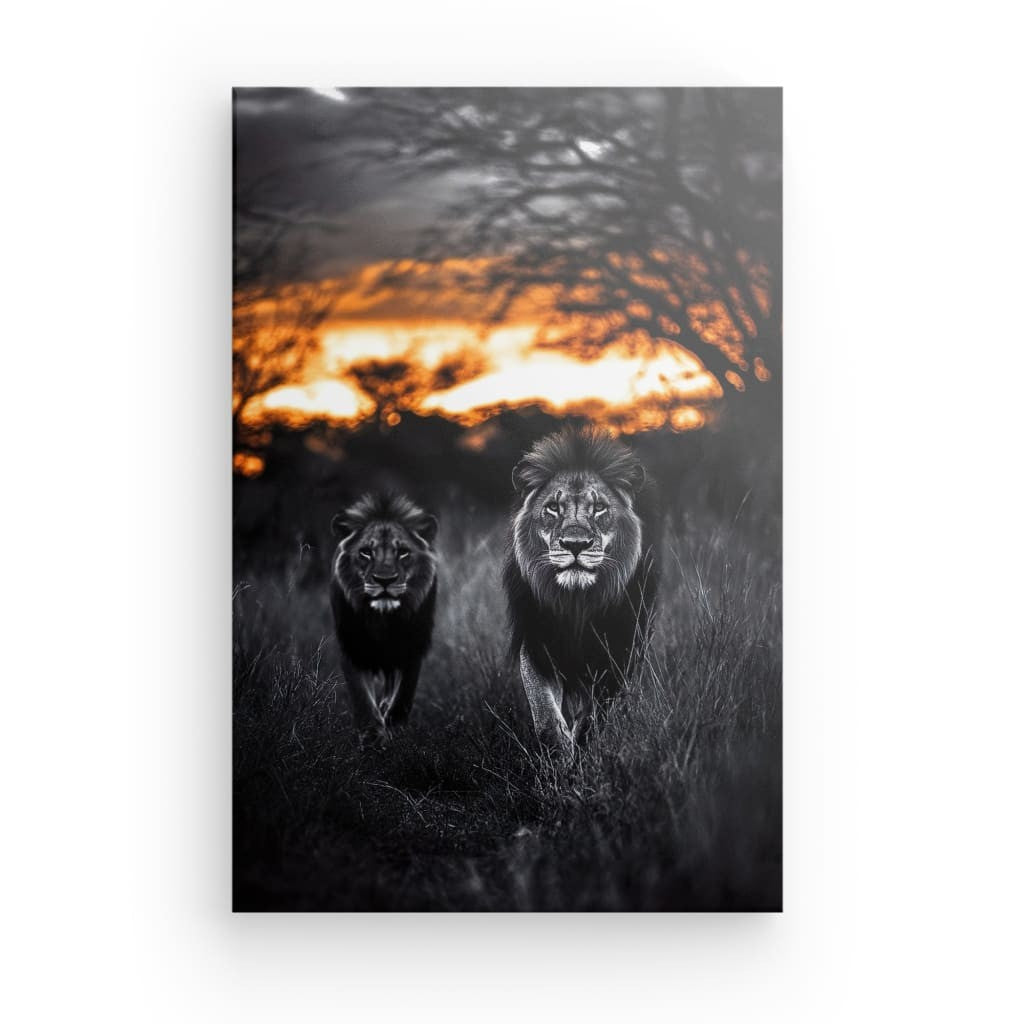 Tableau Lion Design