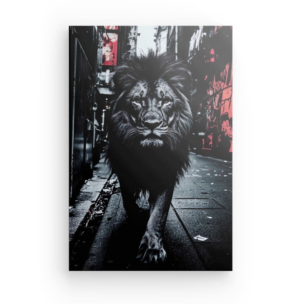Tableau Lion Moderne