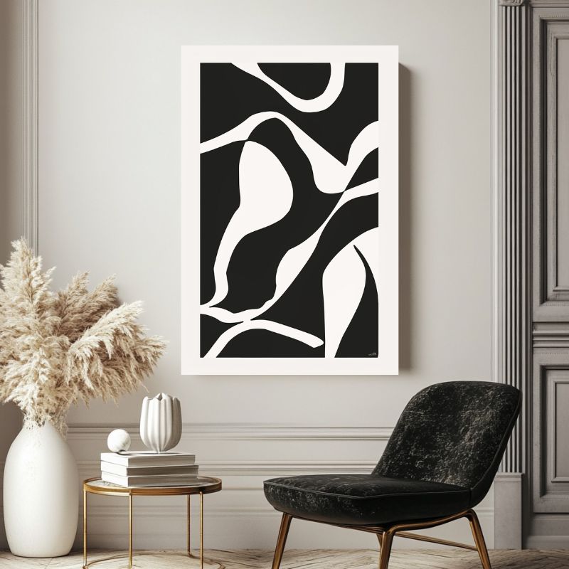 Tableau_Moderne_Courbes_Abstraites