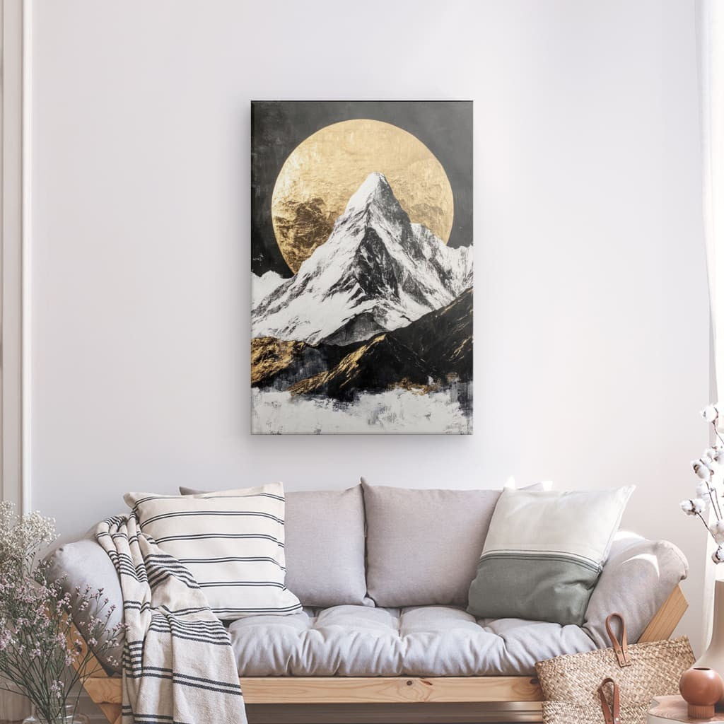 Tableau Montagne Moderne