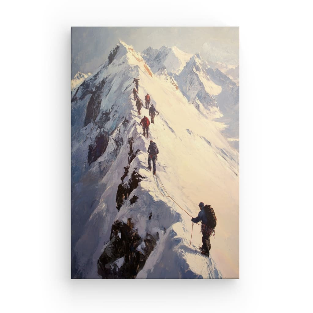 Tableau Montagne Neige