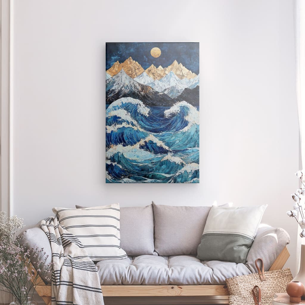 Tableau Mer et Montagne