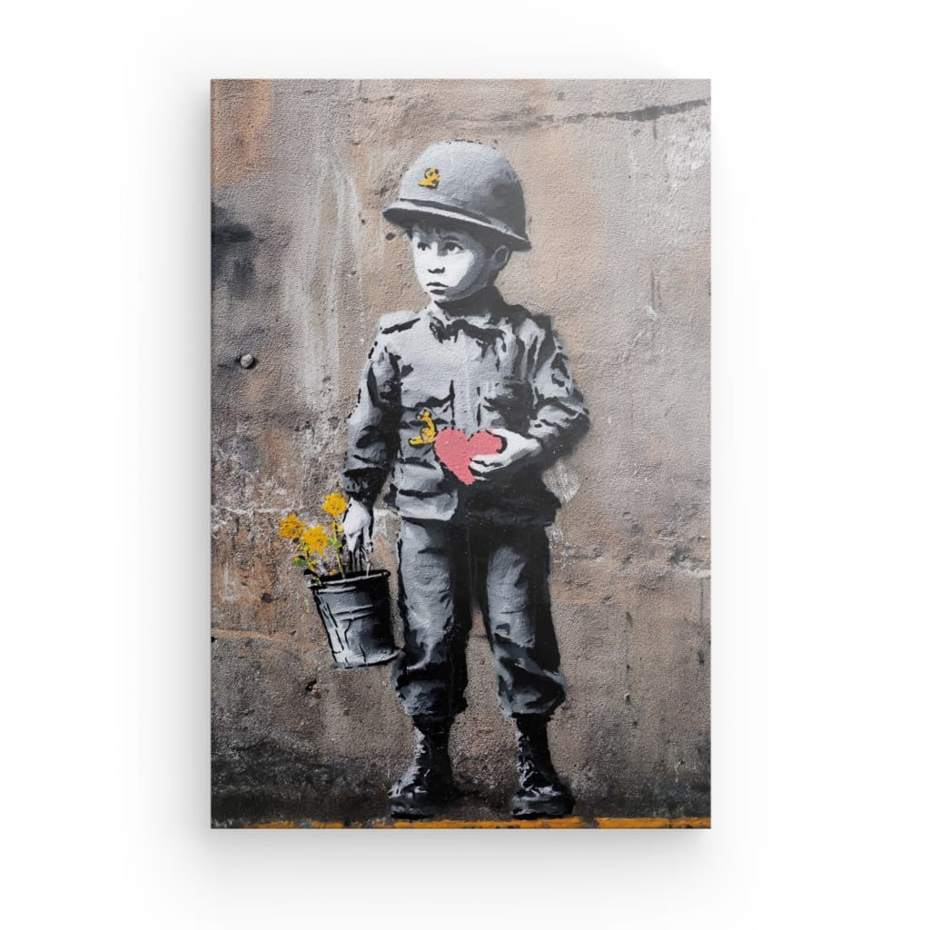 Tableau Street Art Garçon