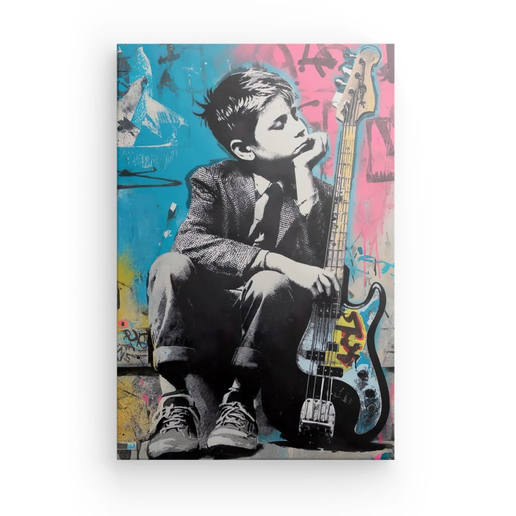 Tableau Street Art Musique