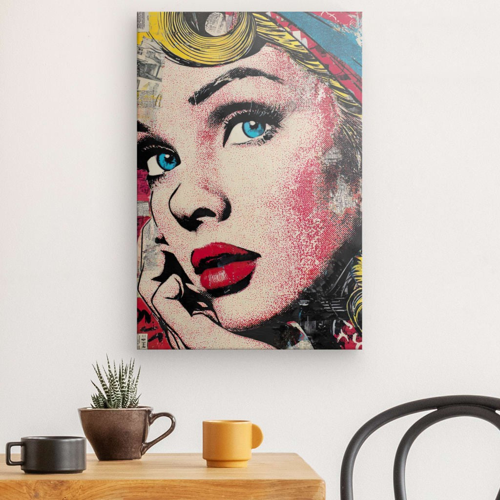 Tableau Street Art Pop Art