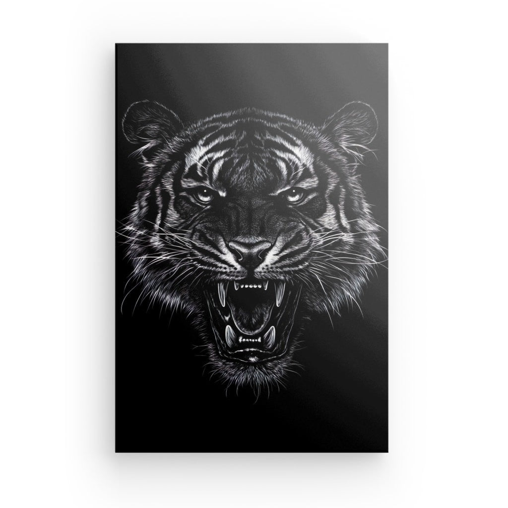Tableau Tête de Tigre