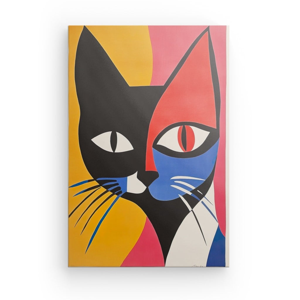 Tableau Tête de Chat