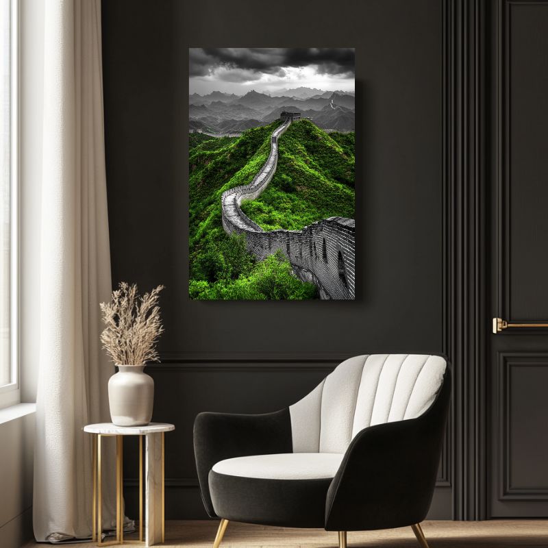 Tableau Vert Grande Muraille
