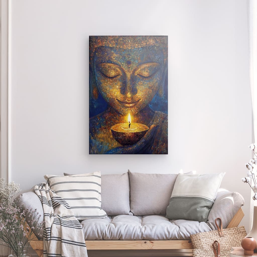 Tableau Zen Bougie