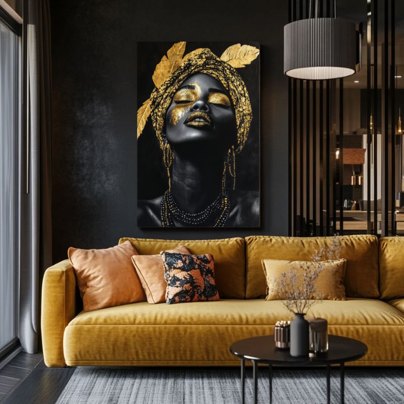 Tableau_africain_moderne_femme