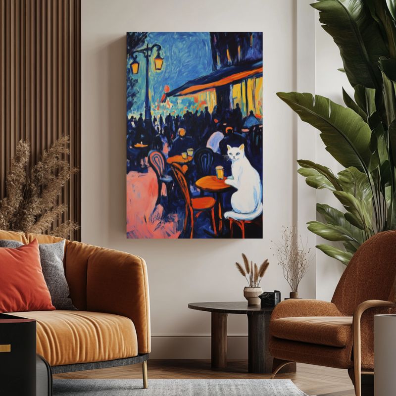 Tableau_chat_blanc_decoratif