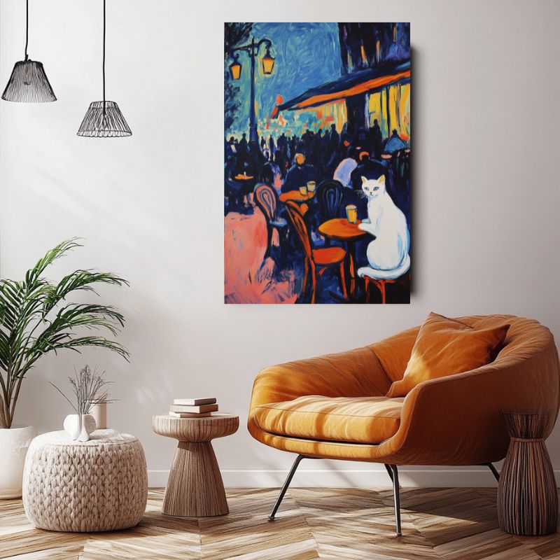 Tableau_chat_blanc_pour_salon