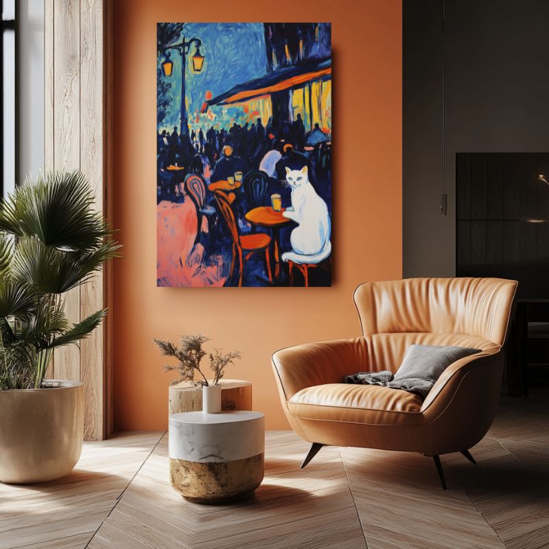 Tableau_chat_couleur_blanc