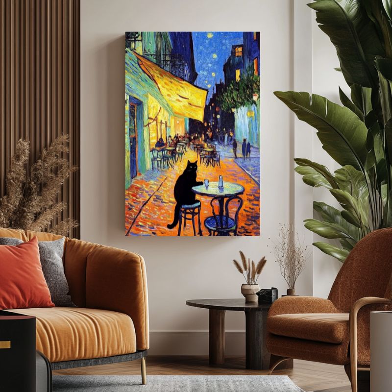 Tableau_chat_design_decoratif
