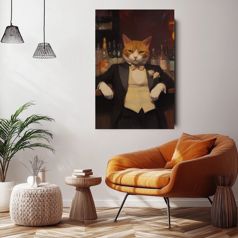 Tableau_chat_en_costume_decoratif
