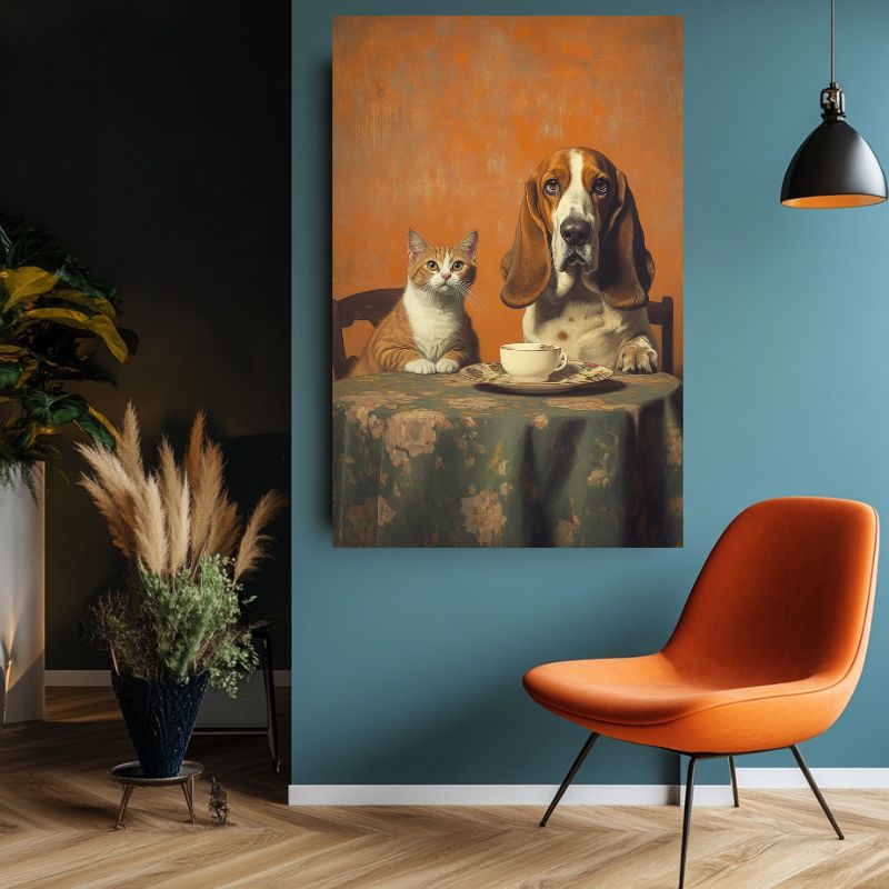 Tableau_chat_et_chien_humoristique