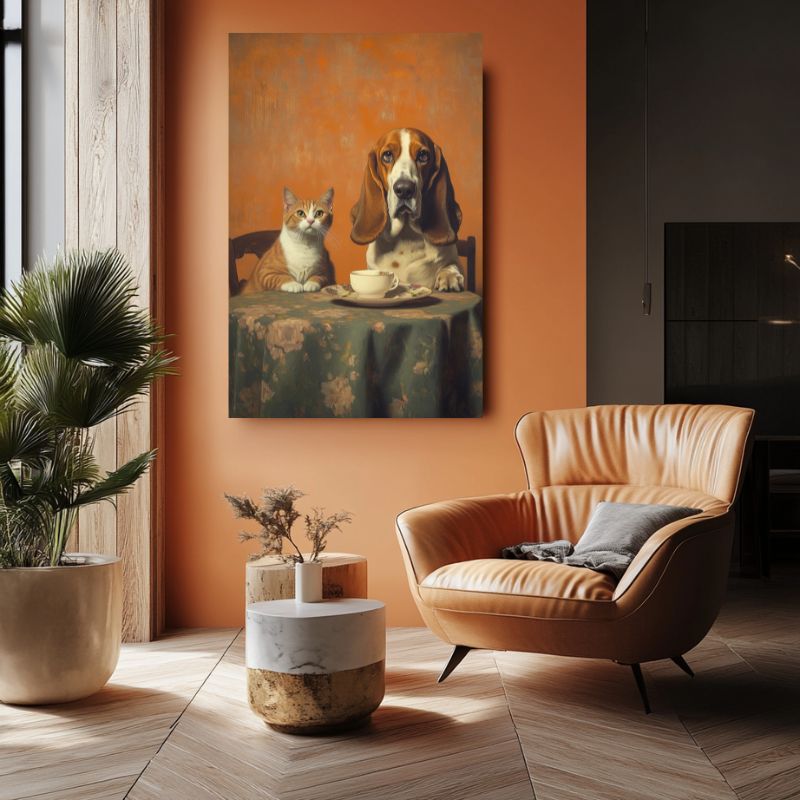 Tableau_chat_et_chien_pour_salon