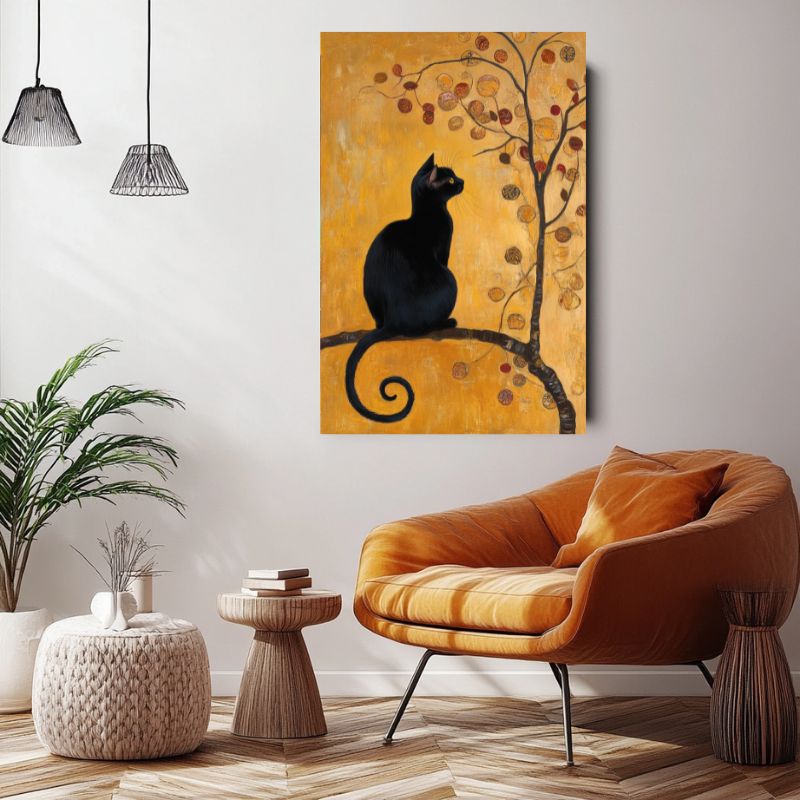 Tableau_chat_noir_deco