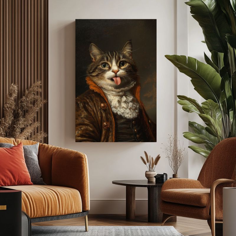 Tableau_chat_original_salon