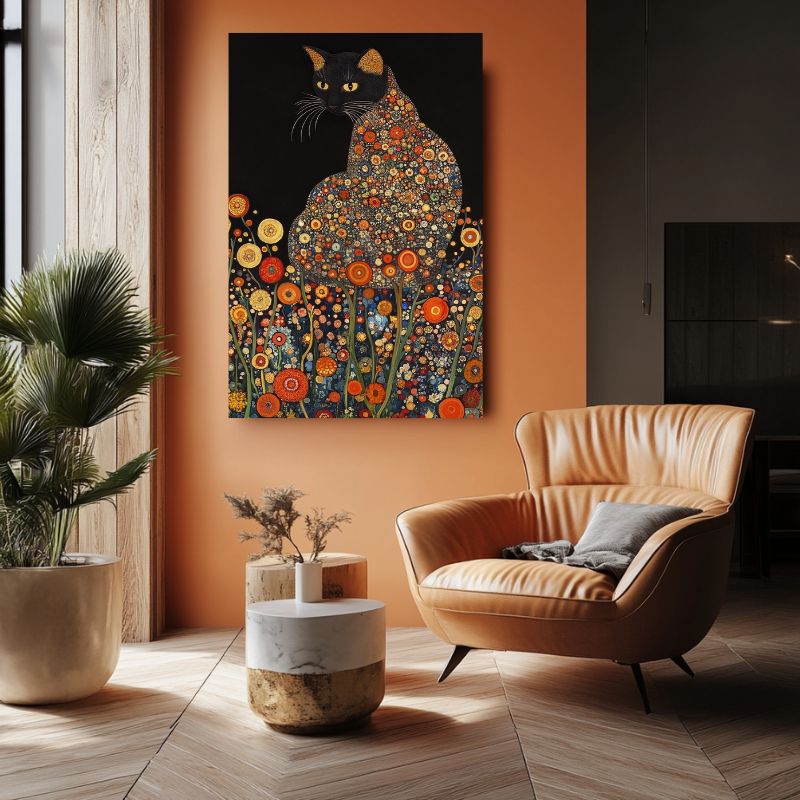 Tableau_chat_stylise_salon