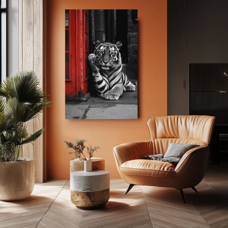 Tableau_deco_tigre_moderne