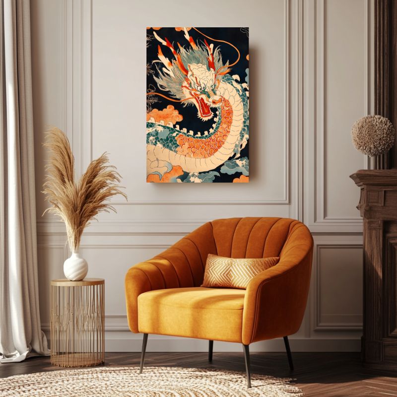 Tableau_dragon_japonais_ecailles