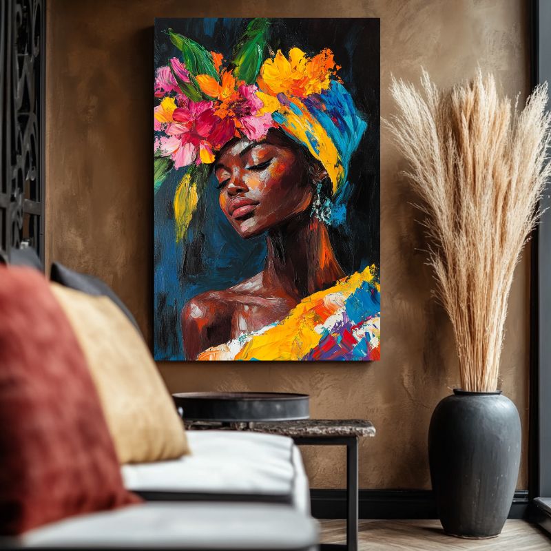 Tableau_femme_africaine_expressif