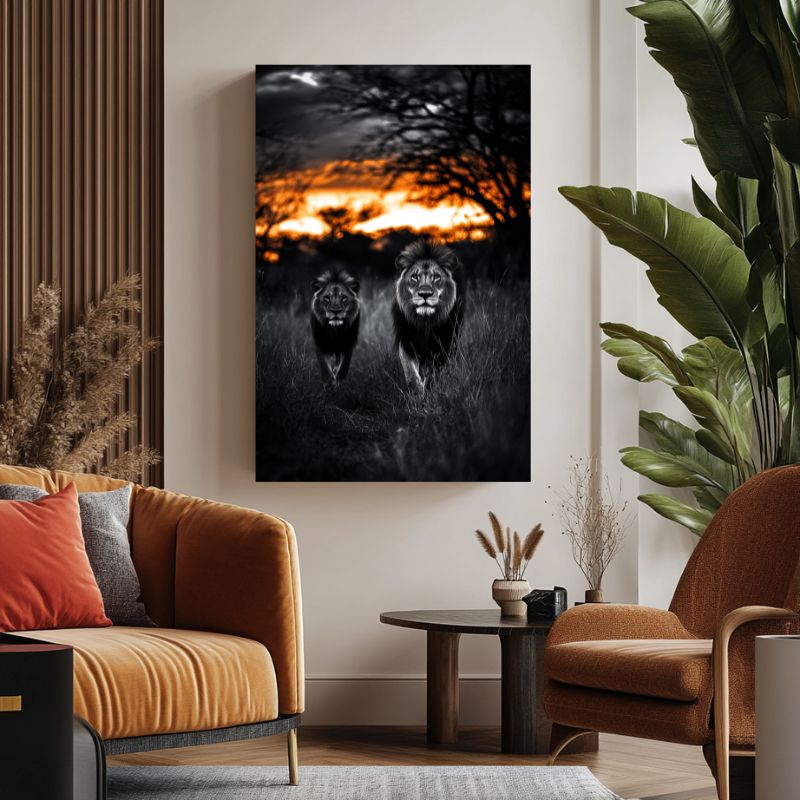 Tableau_lion_design_deco