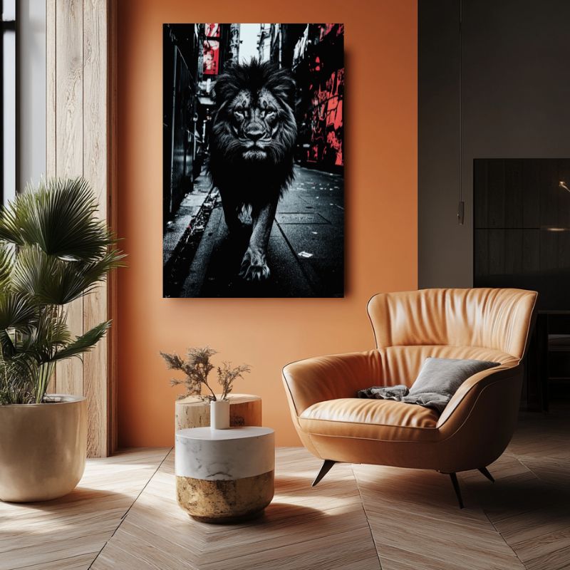 Tableau_lion_moderne_pour_salon