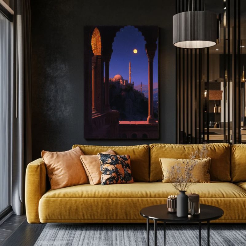 Tableau_oriental_design_lune
