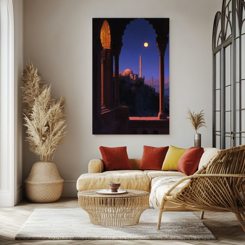 Tableau_oriental_design_nocturne