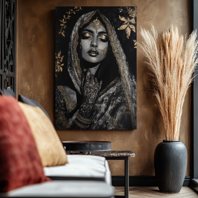 Tableau_oriental_femme_elegant