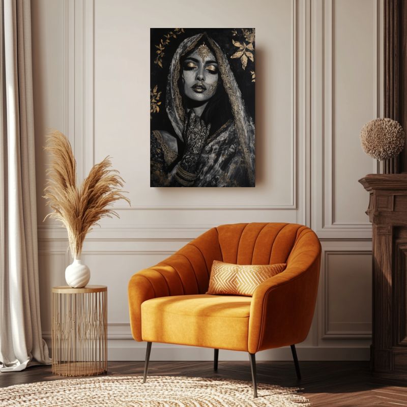 Tableau_oriental_femme_voile