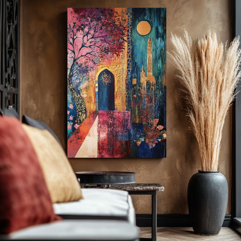 Tableau_oriental_porte_traditionnelle