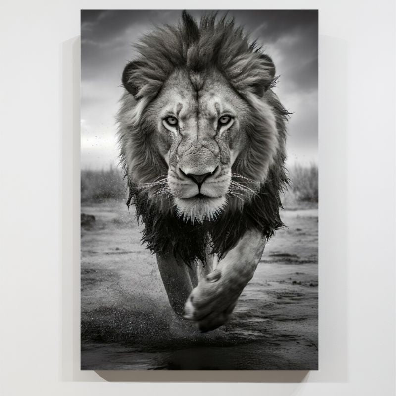 Tableau Photo Lion