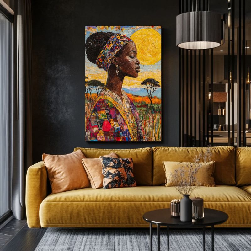 Tableau_style_africain_colore