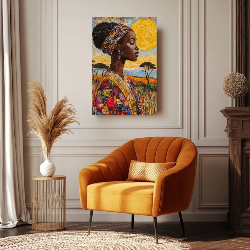 Tableau_style_africain_femme